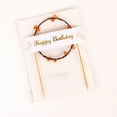 thumbnail image 4 of Coofit Birthday Cake Topper Novelty Rattan Wreath Cake Stick Cake Decoration with Light, 4 of 8