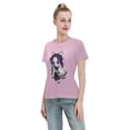 thumbnail image 4 of Women's Basic Short Sleeve T-Shirt Demon Slayer Butterfly Ninja, 4 of 6