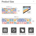 thumbnail image 3 of Yayeee Faucet Mat for Kitchen Sink 14.7" Diatomite Long Splash Guard Pad, Blue Flowers, 3 of 7