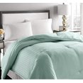 thumbnail image 2 of Blue Ridge Home Fashions, Inc. Microfiber Embossed Oversized Full-Queen in Aqua Color Down/Down Down/Down Blend Comforter,, 2 of 3