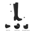 thumbnail image 3 of Botas DREAM PAIRS Mujer Altas hasta la Rodilla Negras Talla 8.5, 3 of 7