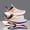 White Purple, variant on Full-sole Carbon Plate Running Shoes, Breathable and Shock-absorbing Sneakers