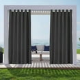 thumbnail image 5 of DCP 1 Panel Indoor/Outdoor Blackout Shade Curtain,Dark Grey Taupe - 50*84in, 5 of 5