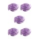 thumbnail image 1 of Qarigey Bufanda de mujer Estilo simple Chica Pañuelo Cubierta de cuello Accesorio de ropa Hermoso color sólido para exteriores Morado claro Type2 NO2 Qarigey CBP344469, 1 of 6