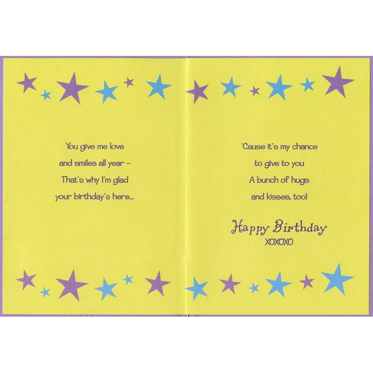 You give the best hugs birthday card