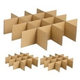 thumbnail image 6 of Beaupretty Khaki Paper Box Insert Dividers for Wine Glass Packaging - Reusable and Aesthetic, 6 of 8