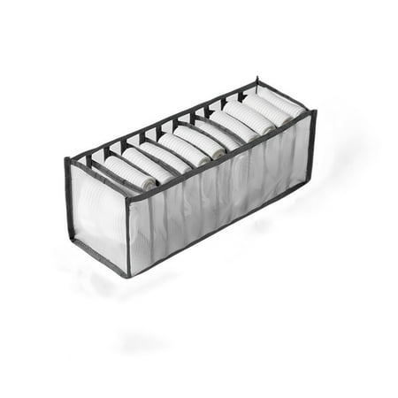 

Wardrobe Underwear Organizer Divider Storage Box Socks Shorts Bra Bedroom Dormitory Folding Drawer Mesh Storage Dropshipping