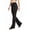 Black, variant on Women's High Waist Flare Leggings Yoga Pants with Stretch Fit M, Black