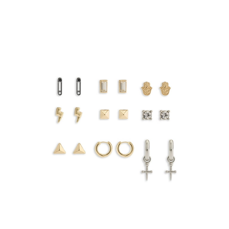 Earring Assortment New York And Company Earrings Brilliant Cut