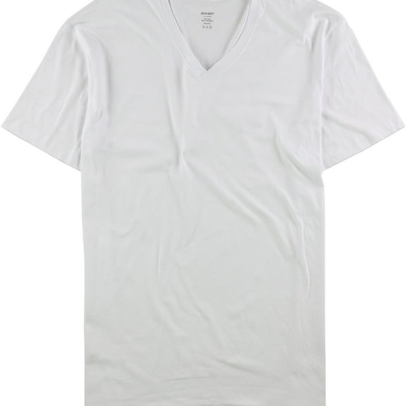 2(X)IST Mens Solid Basic T-Shirt, White, X-Large