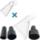 thumbnail image 2 of Accesorio Transparente para Aspiradora de Alfombras con Adaptadores de 2-1/2 Pulgadas, 1-7/8 Pulgadas y 1-1/4 Pulgadas. Boquilla para Limpieza de Alfombras y Sofás., 2 of 5