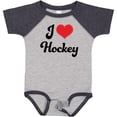 thumbnail image 3 of Inktastic I Love Hockey Girls Baby Bodysuit, 3 of 5