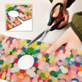 thumbnail image 6 of Yayeee Faucet Mat for Kitchen Sink 30" Diatomite Long Splash Guard Pad, Pink Colorful Circles, 6 of 7