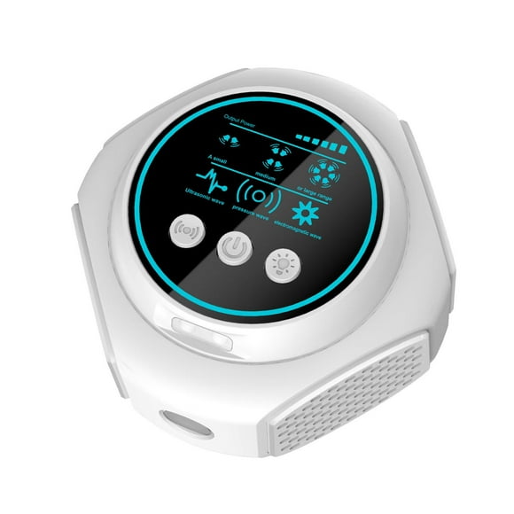 Repelente de ratas, dispositivo USB de 360 grados, repelente de animales, ratas para oficina en casa Blanco mayimx Repelente