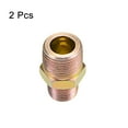 thumbnail image 3 of Accesorio de tubo reductor - Niple hexagonal reductor - 3/4 X 1/2 conector macho BSP con acabado de zinc 2 piezas, 3 of 3