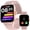 Pink + Golden strap, variant on 2024 New 1.83" HD Smart Watch for Men Women, Call/Info, Sports/Health Monitor, Step/Calorie Counter, Christmas Gift
