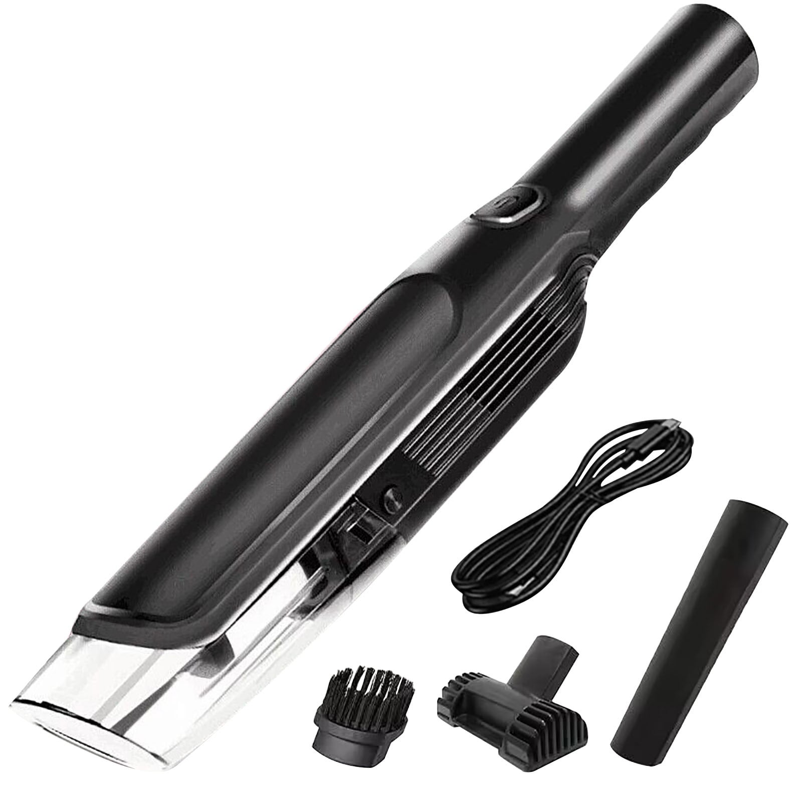 Car Vacuum Cleaner - 2.3 x 14.9in 4-in-1 Portable Handheld, 4000Pa Wet/Dry, Mini Cordless for Car Cleaning()