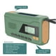 thumbnail image 4 of Radio de emergencia multifuncional Radio de manivela de plástico con carga USB AM FM NOAA, 4 of 9