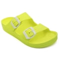 thumbnail image 1 of Sandales à Double Boucle pour Femmes, Mules Ajustables, 1 of 5