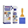 thumbnail image 7 of Adhesive Remover Spray 4 FL OZ with Scraper & Cleaning Cloth, Sticker Glue Residue Remover for Tape, Label, Sticker, Gum, Decal, Safe for Car, Glass, Wood, Plastic Surfaces., 7 of 7