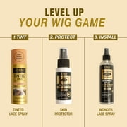 EBIN New York Tinted Lace Spray, Light Warm Brown- 3.38oz