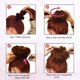 thumbnail image 5 of Horquillas para el pelo en forma de U, IKOCO, 80 unidades, horquillas para el pelo con forma de moño para mujeres y niñas, con caja de almacenamiento (2,4 pulgadas), 5 of 6