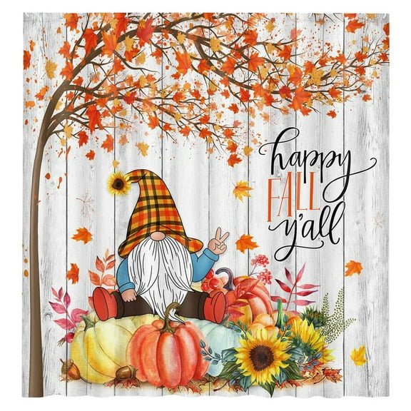 Ctnporpo Shower Curtain Scary Pumpkin Shower Curtain with Rugs Decor Halloween Full Moon Shower Curtain Sets with Hooks Shower Curtain Shower Curtain Liner