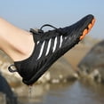 thumbnail image 5 of AUDeals Men's and Women's Water Shoes, Quick Dry Aqua Shoes with Elastic Stripes for Hiking, Swimming and Diving, 5 of 9