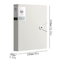 thumbnail image 3 of 100Fens 30 Page A4 Data Book,Music Score Folder,Certificate Collection Book,Test Paper Storage Book,Transparent Insert Folder, 3 of 3