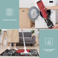 thumbnail image 6 of Red and Black Pioneer Flower Pattern Kitchen Rugs Sets Of 3,Kitchen Runner Rugs Non Skid Washable,Decorative Kitchen Floor Mats for Kitchen,Sink,Laundry,17"x30"+ 17"x47" + 17"x59", 6 of 6