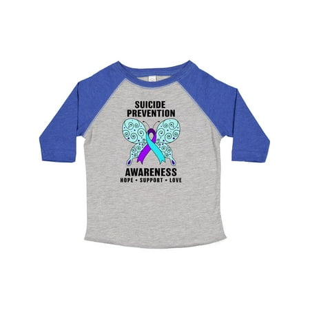 

Inktastic Suicide Prevention Awareness Hope Support and Love Gift Toddler Boy or Toddler Girl T-Shirt