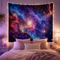 thumbnail image 2 of Galaxy Nebula in Deep Space, Cosmic Energy and Starfield, Mystical Celestial Art for Astronomy Fans, Space Wall Decor, Housewarming Gift, Tapestry Wall Hanging for Living Room and Bedroom, 2 of 7
