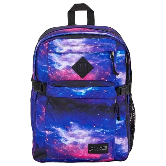 JanSport 17" Main Campus Student Backpack, Blue Space Dust School Travel Bag