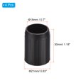 thumbnail image 2 of Unique Bargains 4Pcs 18mm Trekking Pole Tips Accessories Walking Stick Protector Replacement, 2 of 6