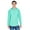 Mint, variant on J America Hooded Game Day Jersey T-Shirt (JA8228) Maui Blue, XS