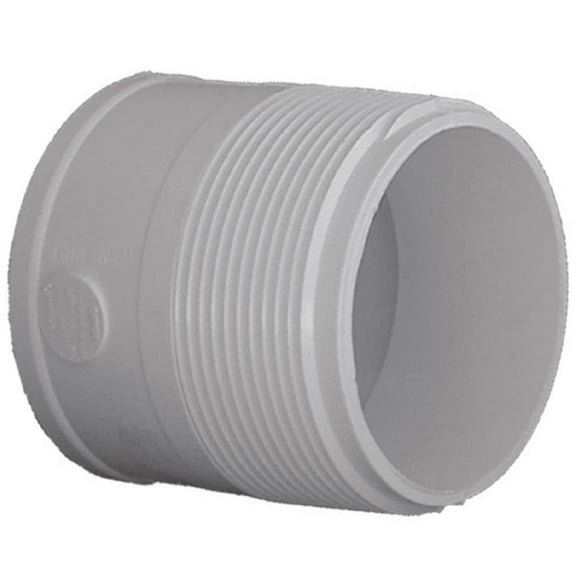 Genova Products Male Adapter Pipe - PVC - 3" X 3" Mip, Multicolor