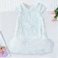 thumbnail image 2 of UAYOTSE Girls Sequin Dress A Line Sparkly Sleeveless Wedding Gown Party Dresses For Girls,Sizes 3-4 Years, 2 of 7