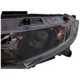 thumbnail image 5 of CAPA For 19 20 21 Civic Halogen Headlight Headlamp Head Light w/Bulb Driver Side, 5 of 5