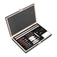 thumbnail image 3 of Kit de limpieza universal para armas, 28 piezas, accesorios para cañones de rifle, caja de herramientas, juego de cepillos de aleación de aluminio, 3 of 14