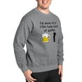 thumbnail image 4 of CafePress - 19Th Hole Kind Of Golfer Sweatshirt - Crew Neck Sweatshirt, 4 of 6