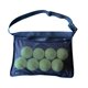 thumbnail image 3 of ER Pinza de tenis, bolsa de entrenamiento de cintura con pinza de tenis, bolsa de almacenamiento portátil para tenis de mesa y golf Rojo Verde, 3 of 5