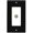 Black/White, variant on RiteAV - 1 RCA White for Subwoofer Audio Port Wall Plate Decorative - White