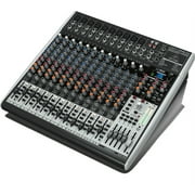 Behringer X2442USB 24-Input 4/2-Bus Mixer USB Audio Interface w/ XENYX Mic Preamps, Compressors, British EQs, 24-Bit Multi-FX Processor