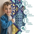 thumbnail image 2 of Blackout Kids Curtains,Boho Bohemia Flower Childrens Insulated Curtains Set Of 2,Bedroom Essentials,Toddler Room Decor 52"x63"(132x160cm), 2 of 3