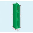 thumbnail image 5 of White 3-Tier Narrow Slim Storage Shelf Organizer - Freestanding Tall Shelving Unit for Closet, Bathroom, Laundry Room and Small Spaces, 5 of 5