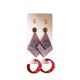 thumbnail image 2 of Eoozwa 3 Packs 3 Pairs Women's Earrings Hypoallergenic Silvers Acrylic Lightweight Dangle Earrings for Women Fashion Jewelry Gift, 2 of 6