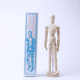 thumbnail image 4 of Herramientas de madera para dibujar bocetos, títeres articulados flexibles especiales, imitación del cuerpo humano, suministros para tallado, 4 of 5