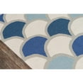 thumbnail image 3 of Novogratz by Momeni Topanga Dasha Flat Weave Blue Wool Rug 2' X 3', 3 of 4