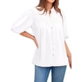 thumbnail image 2 of Top de Mujer con Cuello en V y Mangas Abullonadas, , Talla XXL, 2 of 9