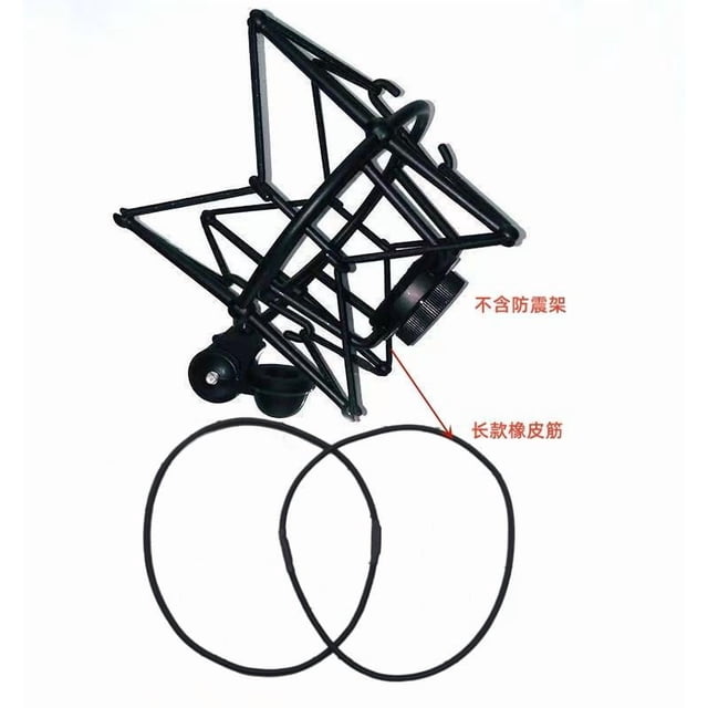 10pcs Universal Elastic Bands Replacement For Microphone Shock Mount Rubber Mic Holder Cord For Condenser Microphone Stand